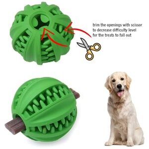 🐕 Durable Interactive Treat Dispensing Dog Toy